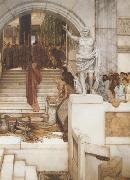 Alma-Tadema, Sir Lawrence, After the Audience (mk23)